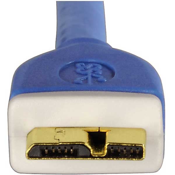 Cablu micro USB 3.0 HAMA 39682, 1.8m, albastru