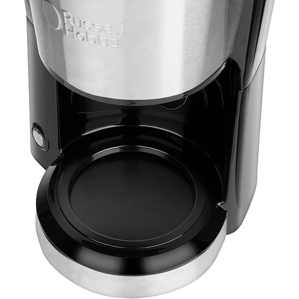 Cafetiera RUSSELL HOBBS Compact Home 24210-56, 0.7l, 650W, 5 cesti, argintiu-negru