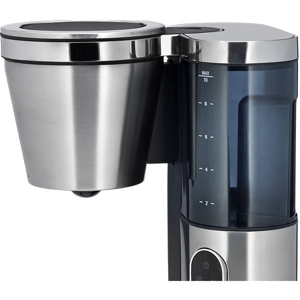 Cafetiera WMF Lumero 412330011, 1.25l, 760W, 10 cesti, argintiu-negru
