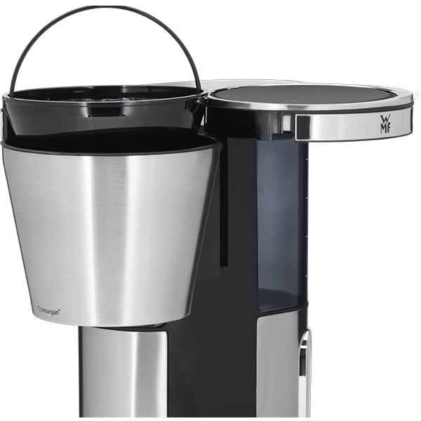 Cafetiera WMF Lumero 412330011, 1.25l, 760W, 10 cesti, argintiu-negru