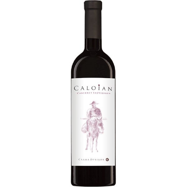Vin rosu sec Crama Oprisor Caloian Cabernet Sauvignon, 0.75L