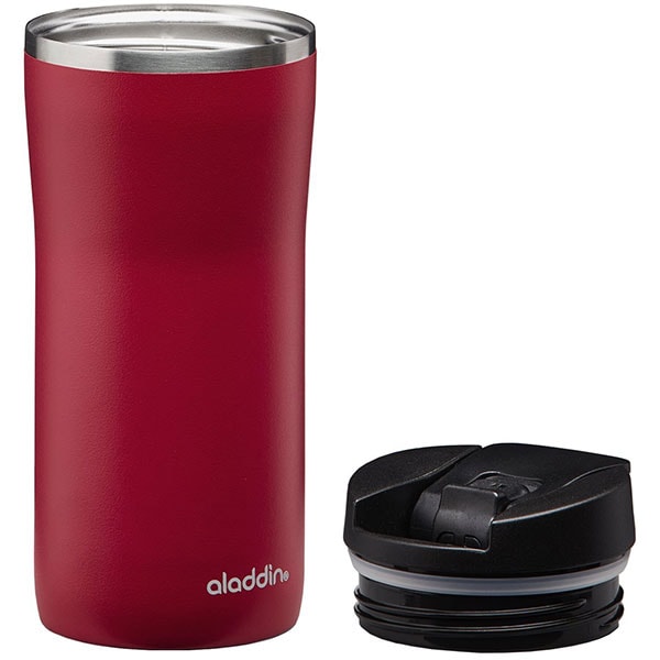 Termos ALADDIN Mocca Thermavac 1009363002, 0.35l, inox, visiniu