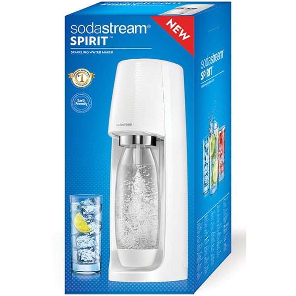 Aparat preparare bauturi carbogazoase SODASTREAM Spirit, 1l, alb