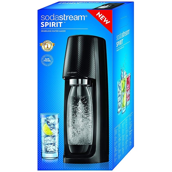 Aparat preparare bauturi carbogazoase SODASTREAM Spirit, 1l, negru