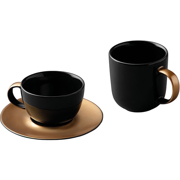 Set cesti BERGHOFF 1698006, 3 piese, ceramica, negru