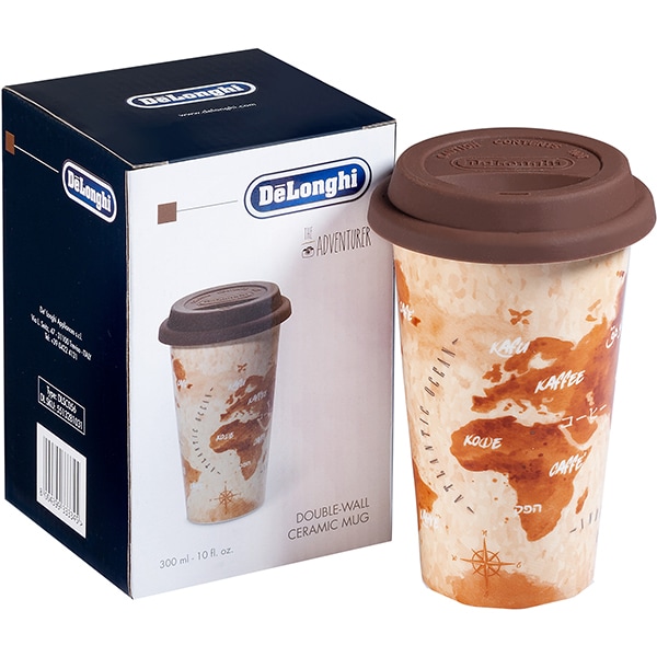 Cana DELONGHI 5513281031, 0.3l, maro