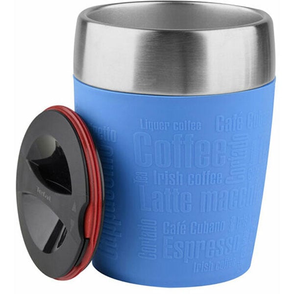 Cana termos pentru voiaj TEFAL K3083314, 0.2l, inox, albastru