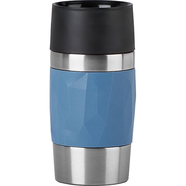 Cana calatorie TEFAL Compact Mug N2160210, 0.3l, plastic, albastru