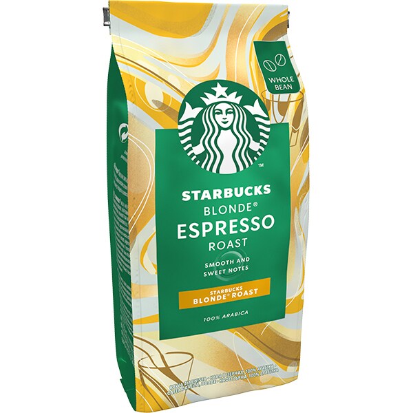 Cafea boabe STARBUCKS Blonde Espresso Roast 12451938, 200g