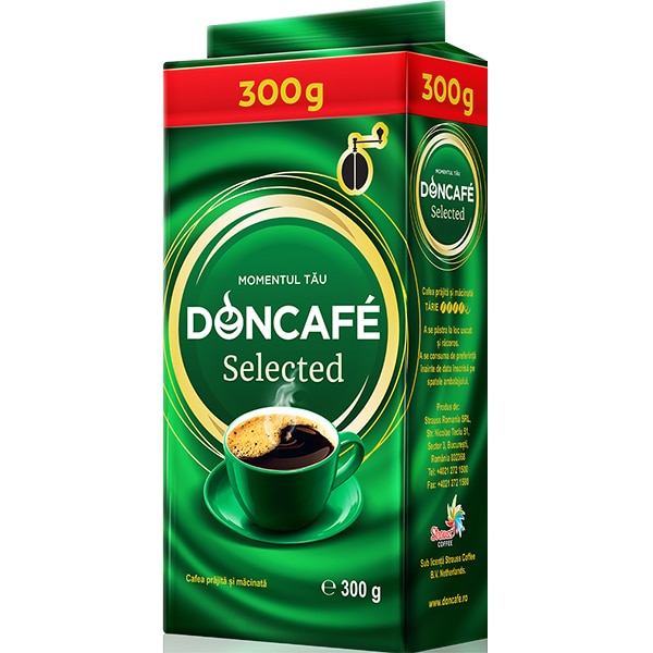 Cafea macinata DONCAFE Selected 303711, 300g