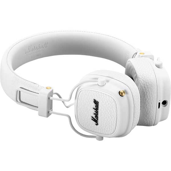 Casti MARSHALL Major III, Bluetooth, On-ear, Microfon, alb