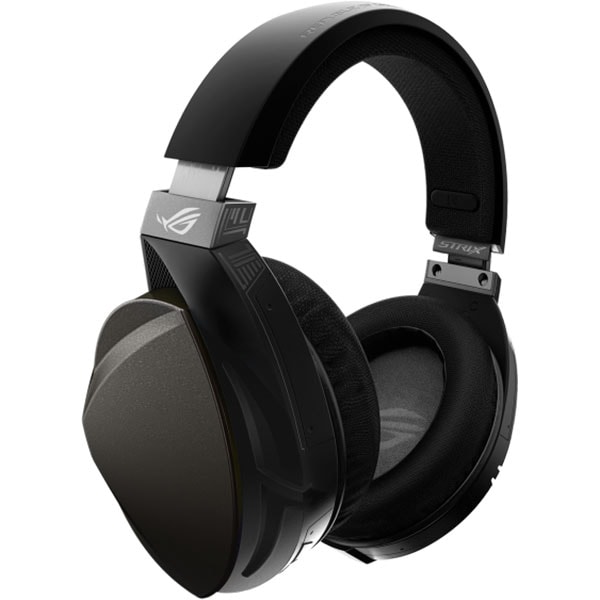 Casti Gaming Wireless ASUS ROG Strix Fusion Wireless, stereo, multiplatforma, maro-negru