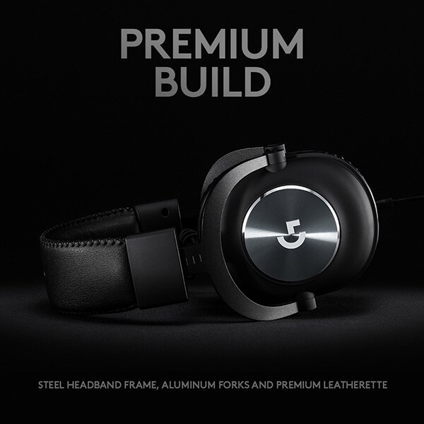 Casti Gaming LOGITECH PRO X, 7.1 surround, multiplatforma, 3.5mm, negru