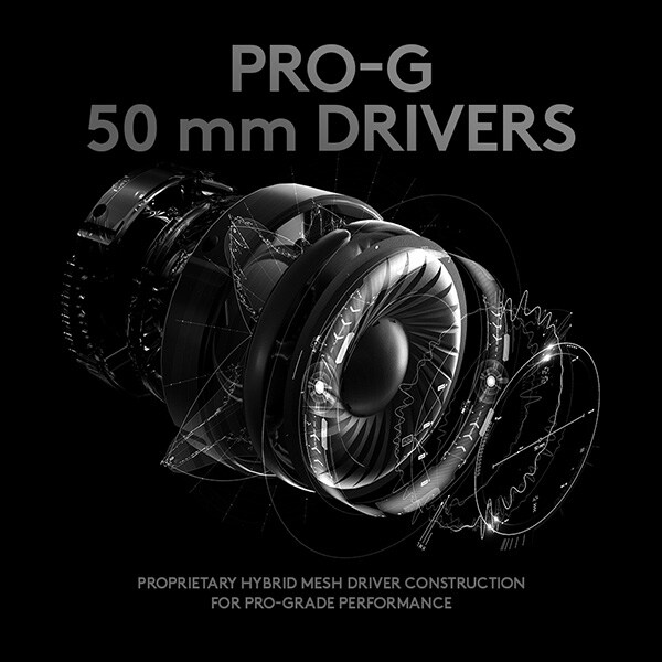 Casti Gaming LOGITECH PRO X, 7.1 surround, multiplatforma, 3.5mm, negru