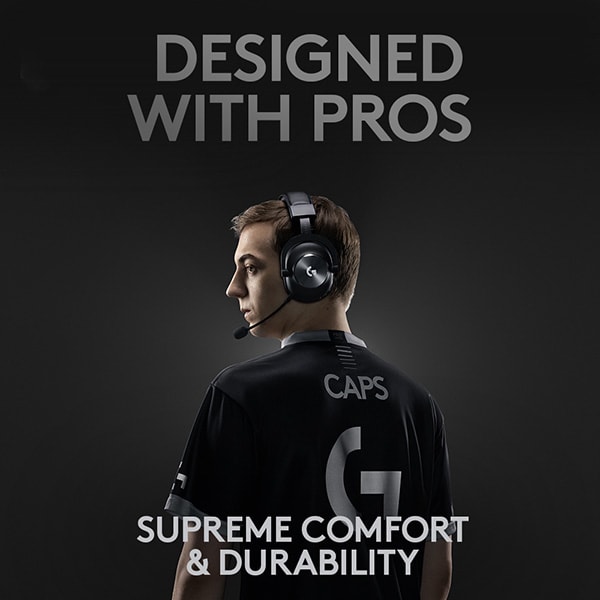 Casti Gaming Wireless LOGITECH Pro X LIGHTSPEED, 7.1 surround, multiplatforma, negru