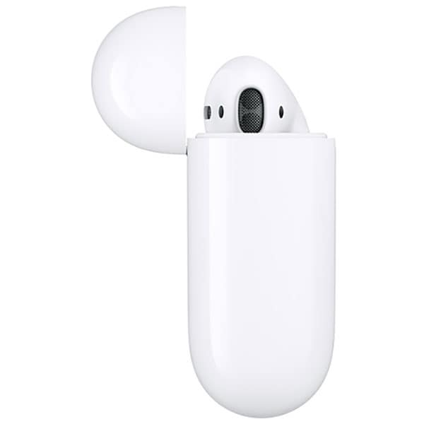 Casti APPLE AirPods 2 MRXJ2ZM/A, True Wireless, Bluetooth, In-Ear, Microfon, Carcasa Incarcare Wireless, alb