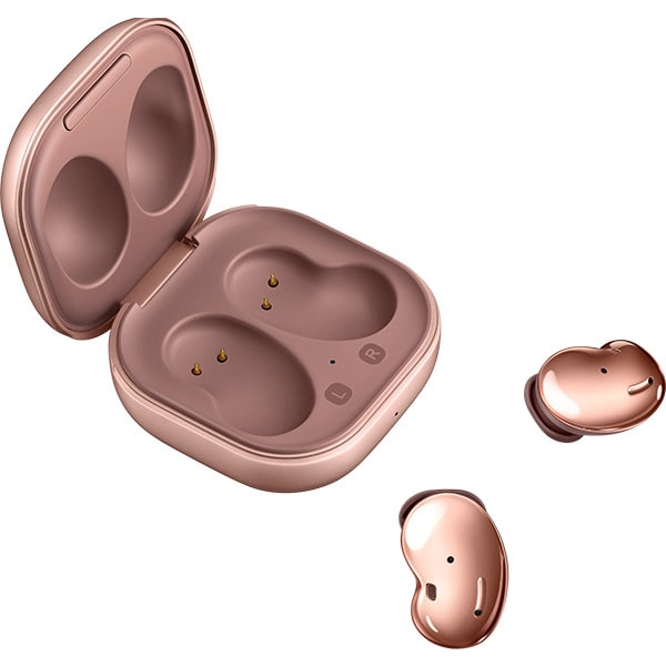 Casti SAMSUNG Galaxy Buds Live, True Wireless, Bluetooth, In-Ear, Microfon, Noise Cancelling, Mystic Bronze
