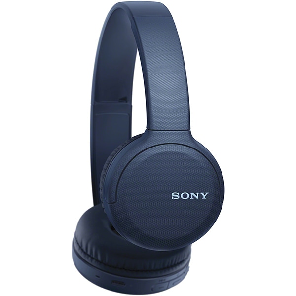 Casti SONY WH-CH510, Bluetooth, On-Ear, Microfon, albastru