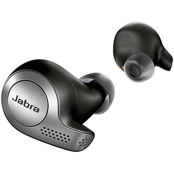 Casti JABRA Elite 65t, True Wireless, Bluetooth, In-Ear, Microfon, Titanium Black