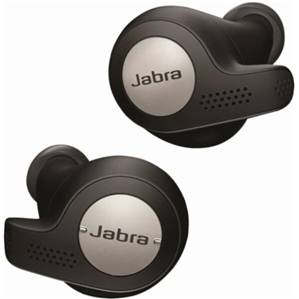 Casti JABRA Elite Active 65t, True Wireless, Bluetooth, In-Ear, Microfon, Titanium Black