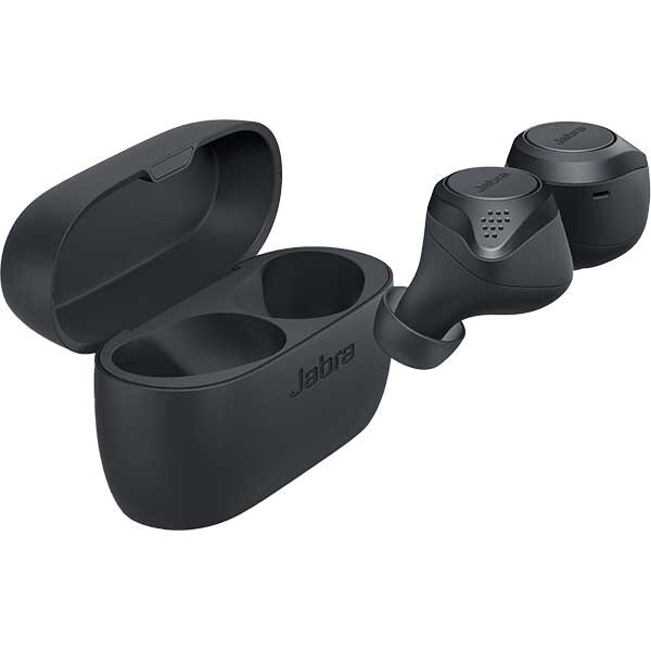 Casti JABRA Elite Active 75t, True Wireless, Bluetooth, In-ear, Microfon, Noise Cancelling, Dark Grey
