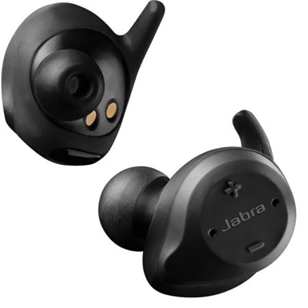 Casti JABRA Elite Sport, True Wireless, Bluetooth, In-Ear, Microfon, Noise Cancelling, negru