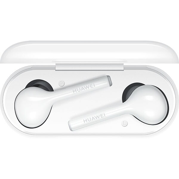 Casti HUAWEI FreeBuds Lite CM-H1C, True Wireless, Bluetooth, In-Ear, Microfon, alb