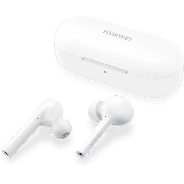 Casti HUAWEI FreeBuds Lite CM-H1C, True Wireless, Bluetooth, In-Ear, Microfon, alb