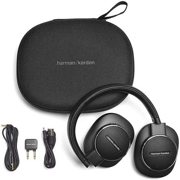 Casti HARMAN KARDON Fly ANC, Bluetooth, Over-ear, Microfon, Noise Cancelling, negru