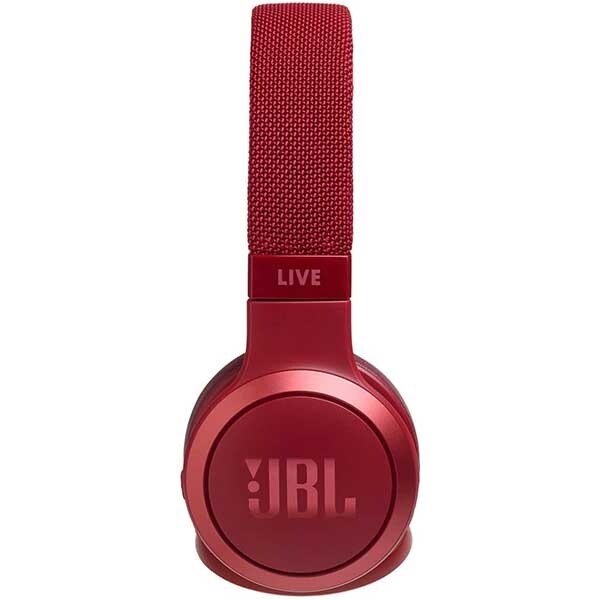 Casti JBL Live 400BT, Bluetooth, On-ear, Microfon, rosu