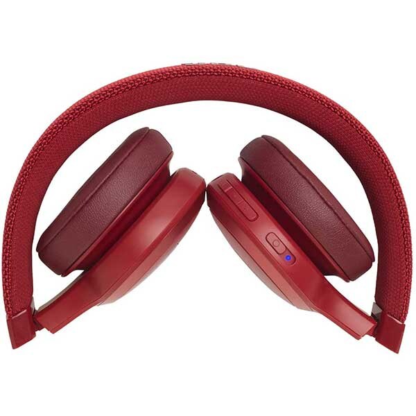 Casti JBL Live 400BT, Bluetooth, On-ear, Microfon, rosu