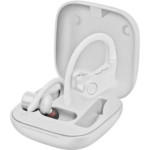 Casti PROMATE Motive, True Wireless, Bluetooth, In-ear, Microfon, alb