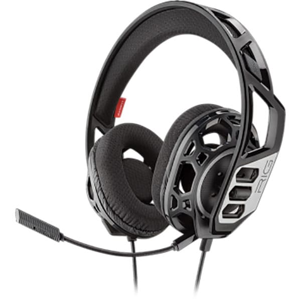 Casti gaming PLANTRONICS Rig 300Hc, Noise cancelling, Binaural, Nintendo Switch, Laptop/PC, 3.5mm, negru