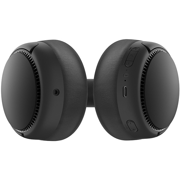 Casti PANASONIC RB-M500BE-K, Bluetooth, Over-Ear, Microfon, negru