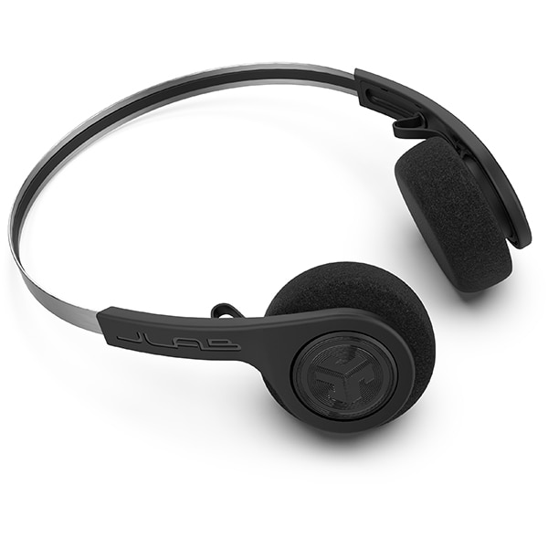 Casti JLAB Rewind Retro, Bluetooth, Over-Ear, Microfon, JLab EQ, negru