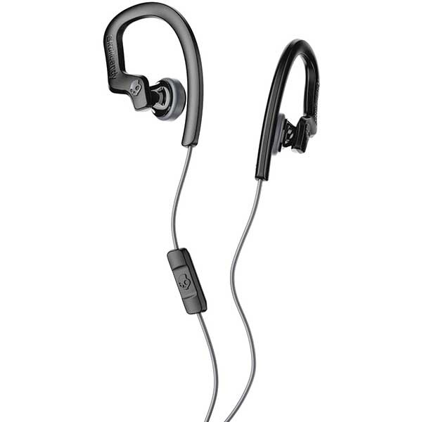 Casti SKULLCANDY Chops Flex Sport S4CHY-K456, Cu fir, In-ear, Microfon, Black Gray