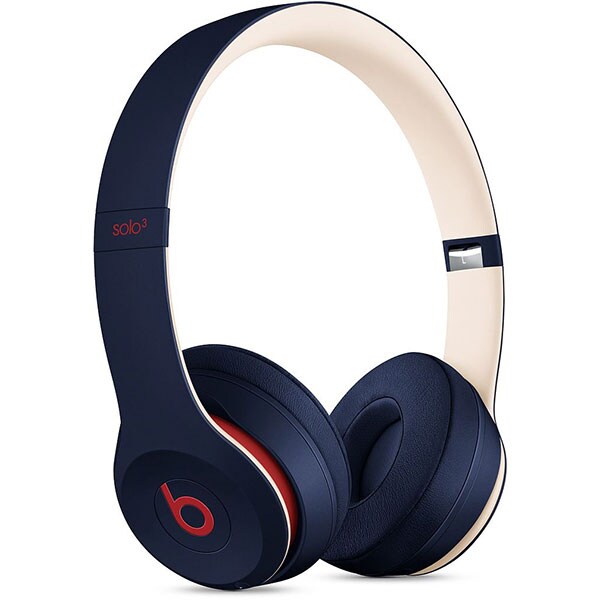 Casti BEATS Solo3 Club Collection, Bluetooth, On-Ear, Microfon, albastru-crem