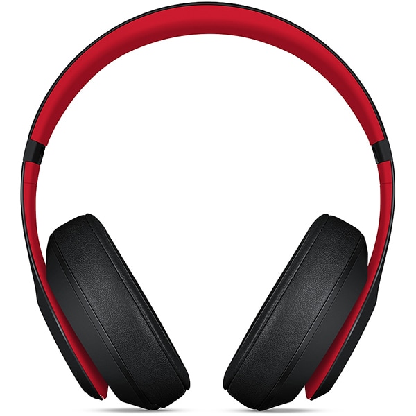 Casti BEATS Studio 3 Decade Collection MRQ82ZM/A, Bluetooth, Over-Ear, Microfon, Noise Cancelling, negru-rosu