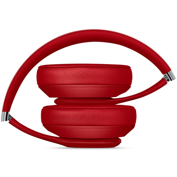 Casti BEATS Studio 3 MQD02ZM/A, Bluetooth, Over-Ear, Microfon, Noise Cancelling, rosu