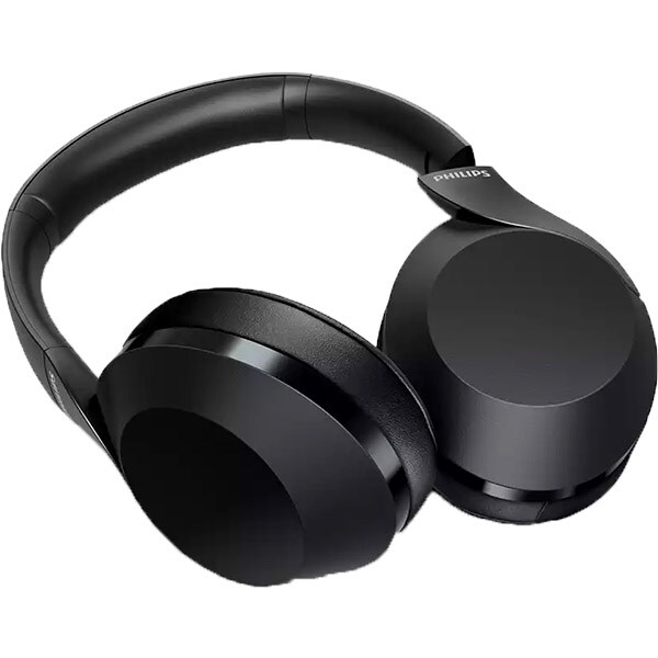 Casti PHILIPS Performance TAPH802BK/00, Bluetooth, On-Ear, Microfon, Hi-Res Audio, negru