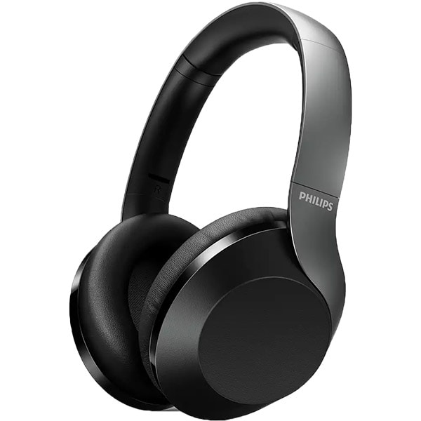 Casti PHILIPS Performance TAPH805BK/00, Bluetooth, On-Ear, Microfon, Hi-Res Audio, Noise Cancelling, negru