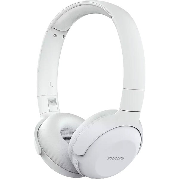 Casti PHILIPS UpBeat TAUH202WH/00, Bluetooth, On-Ear, Microfon, alb