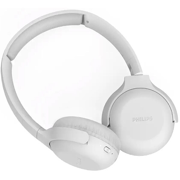 Casti PHILIPS UpBeat TAUH202WH/00, Bluetooth, On-Ear, Microfon, alb
