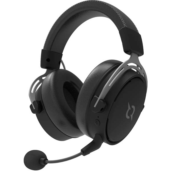 Casti Gaming Wireless AQIRYS Andromeda, multiplatforma, 7.1 surround, negru