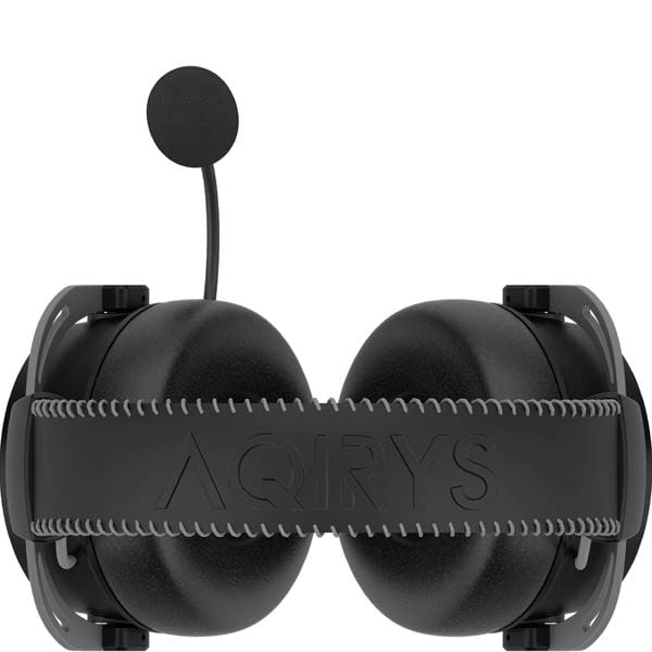 Casti Gaming Wireless AQIRYS Andromeda, multiplatforma, 7.1 surround, negru