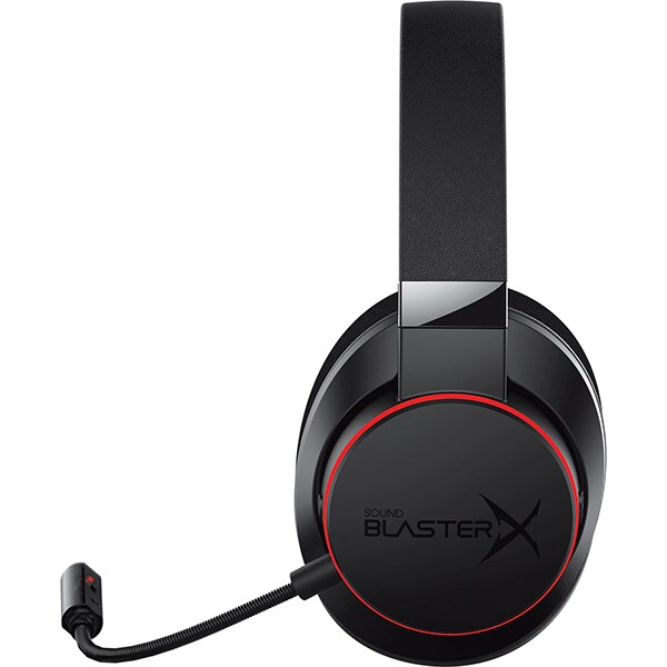 Casti PC CREATIVE BlasterX H6, USB, Jack 3.5mm, negru