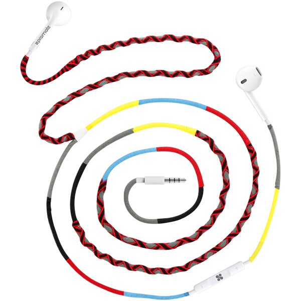 Casti PROMATE Tribe, Cu Fir, In-Ear, Microfon, rosu