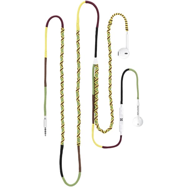 Casti PROMATE Tribe, Cu Fir, In-Ear, Microfon, galben