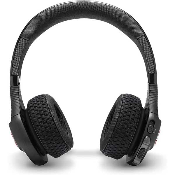 Casti JBL Under Armour Wireless Train, Bluetooth, On-ear, Microfon, negru-rosu