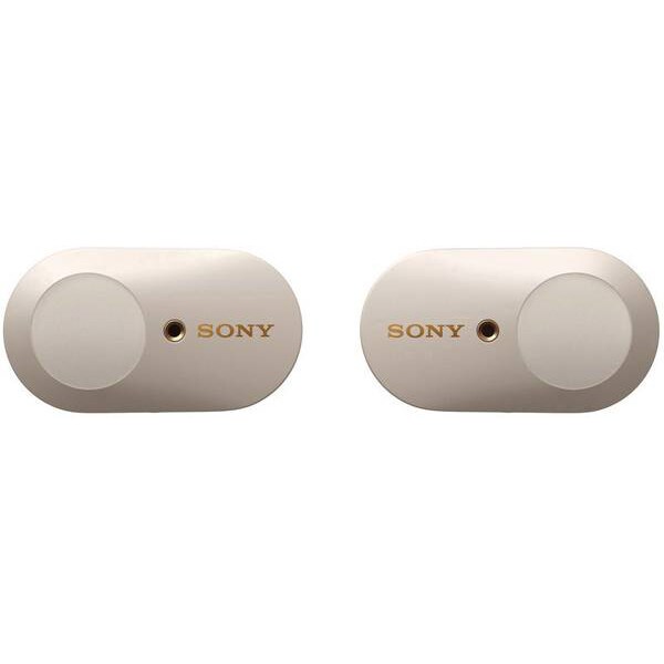 Casti SONY WF-1000XM3, True Wireless, Bluetooth, NFC, In-Ear, Microfon, Noise Cancelling, argintiu